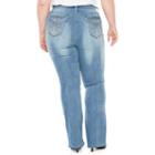 Boutique + Teardrop Bling Bootcut Jean - Plus