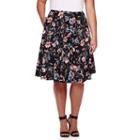 Belle + Sky&trade; Floral Skirt - Plus