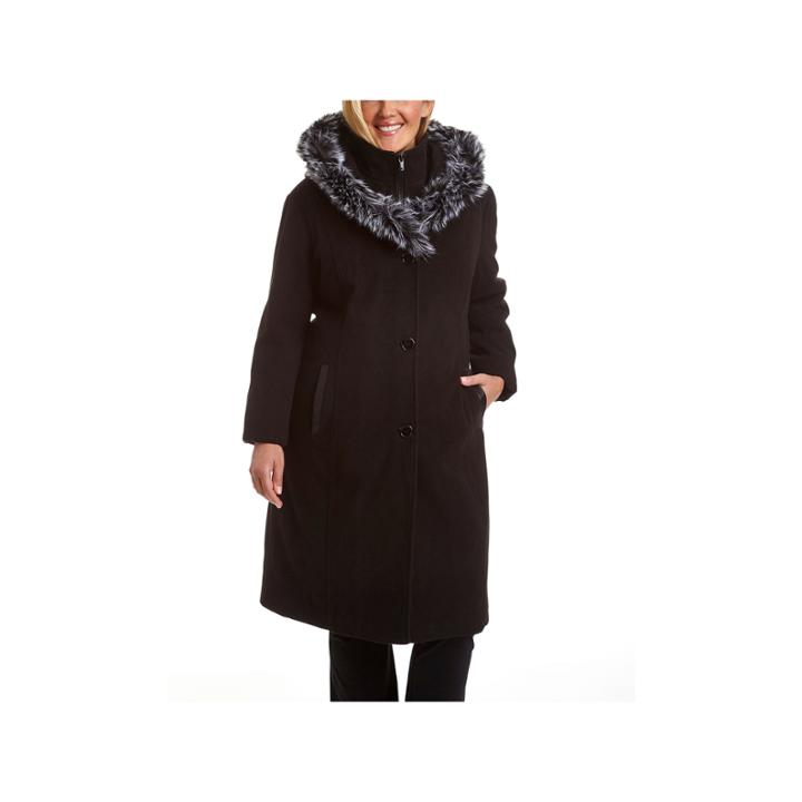 Excelled Leather Heavyweight Hooded Parka-plus