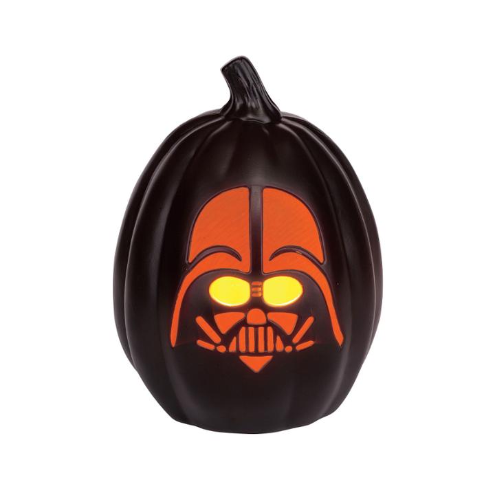 Darth Vader Light Up Pumpkin 12