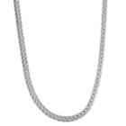14k Gold Over Silver Semisolid 18 Inch Chain Necklace