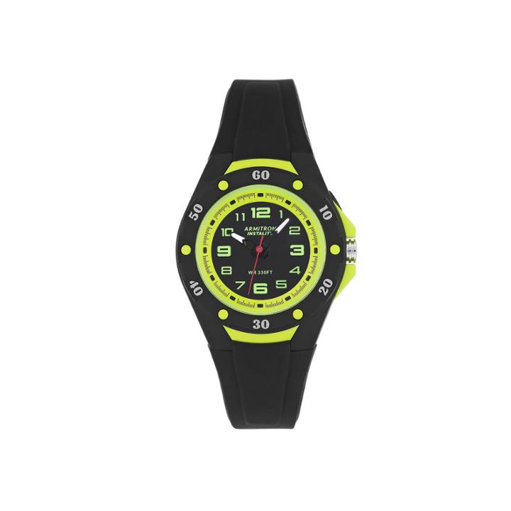 Armitron Womens Black Strap Watch-25/6428blg