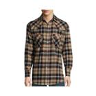 Ely Cattleman Long-sleeve Flannel Snap-front Western Shirt Big And Tall