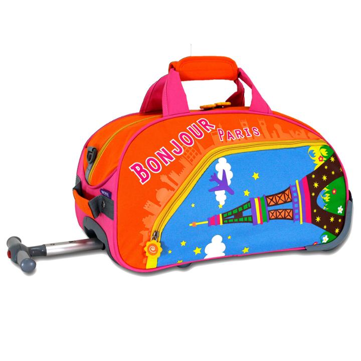 J World Paris Wheeled Duffel
