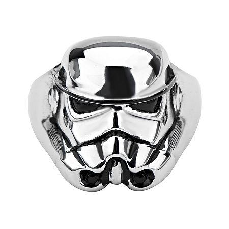Star Wars Stormtrooper Mens Stainless Steel Ring