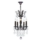 Versailles Collection 5 Light Clear Crystal Mini Chandelier