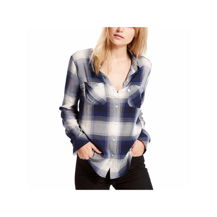 Levi's Workwear Long-sleeve Boyfriend Button-front Shirt