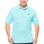 U.s. Polo Assn. Embroidered Short Sleeve Pique Polo Shirt Big And Tall