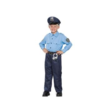 Buyseasons Deluxe Policeman Child Costume