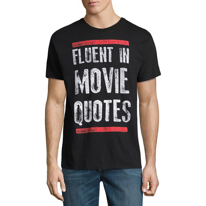 Fluent In Movie Quotes Graphic Tee