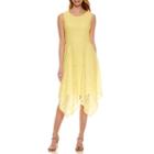 Ronni Nicole Sleeveless Lace Pattern Maxi Dress