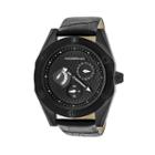 Morphic Unisex Black Strap Watch-mph4604