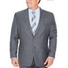 Collection By Michael Strahan Gray Weave Classic Fit Suit Jacket-big And Tall