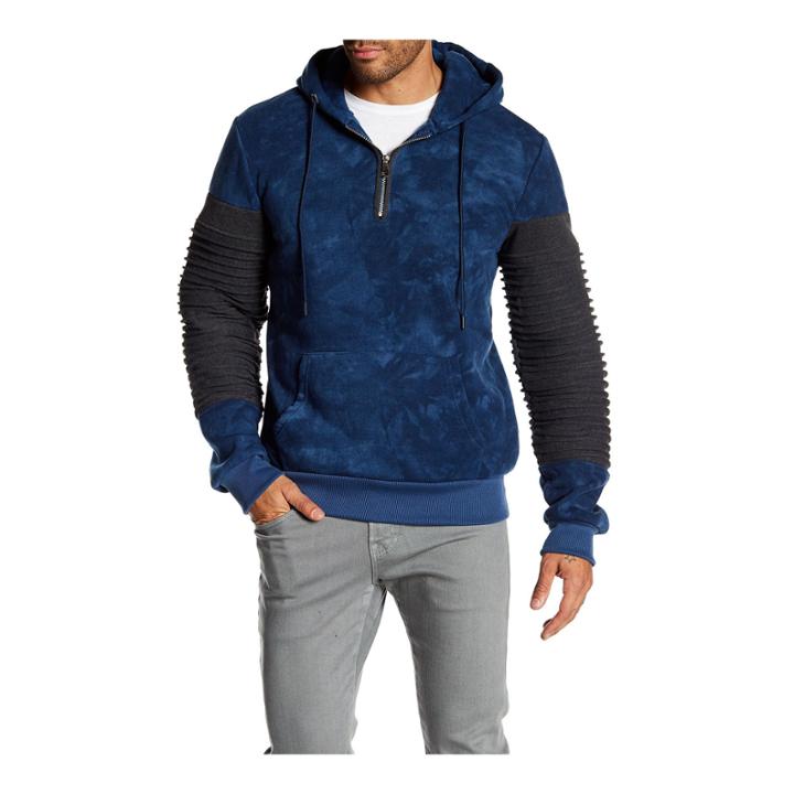 Tr Premium Mens Fashion Fleece Tie Dye Hoodie