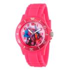 Disney The Muppets Womens Pink Strap Watch-wds000360