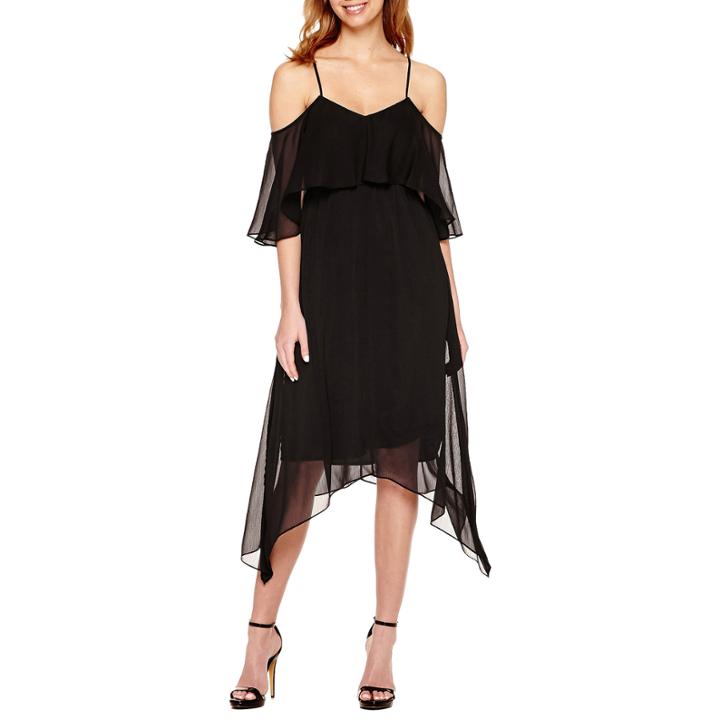 A.n.a Cold Shoulderflutterdress
