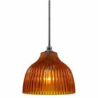 Wooten Heights 7 Tall Glass Pendant With Brushedsteel Finish