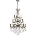 Versailles Collection 25 Light 3-tier Clear Crystal Chandelier