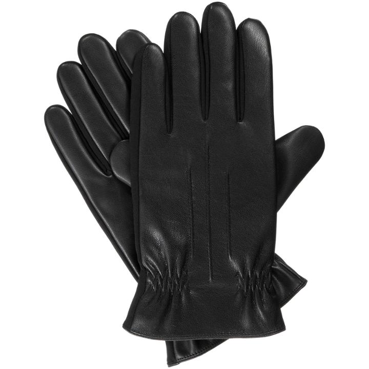 Isotoner Faux Nappa Gloves With Smartouch Technology