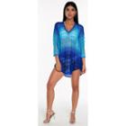 Jordan Taylor Skyway, Bell Sleeve V Neck Tunic