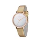 Fjord Mesh Band Womens Rose Goldtone Expansion Watch-fj-6019-07