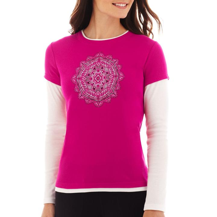 Made For Life&trade; Long-sleeve Layered Tee