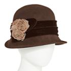 Scala Rose Cloche Hat