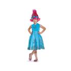 Trolls- Poppy Deluxe Costume Costume W/wig (3t-4t)