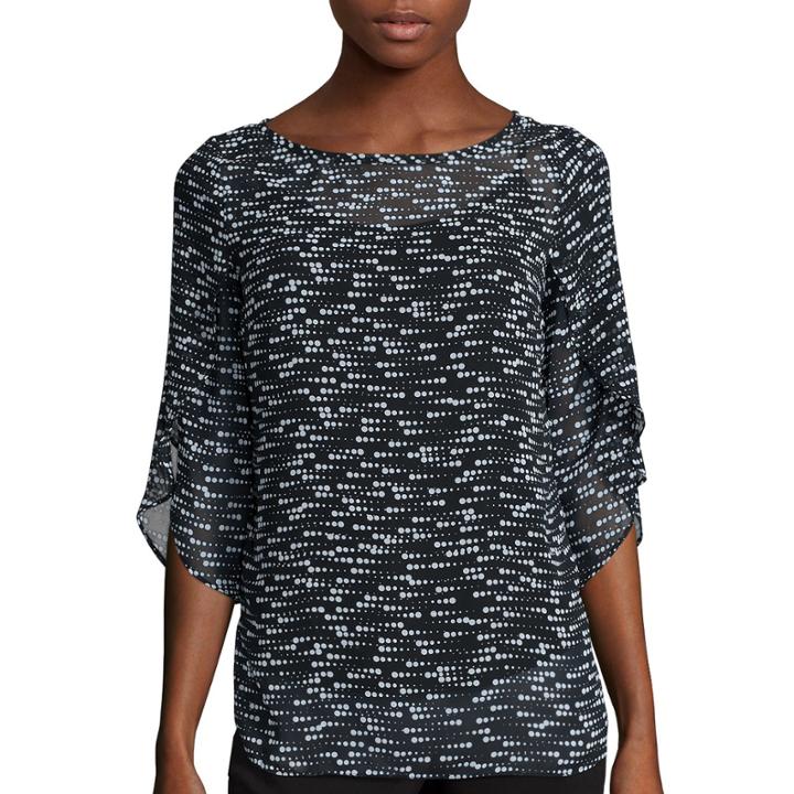 Worthington Tulip Sleeve Blouse