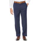 Collection By Michael Strahan Navy Tic Classic Fit Suit Pants