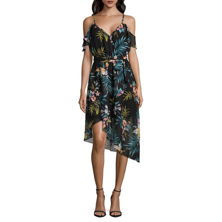 By & By Short Sleeve Sundress-juniors