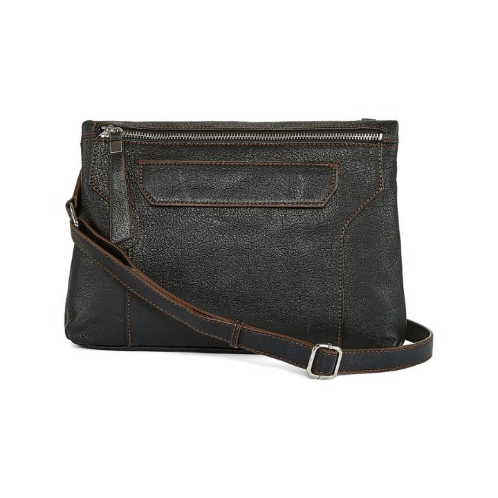 Perlina Istanbul Leather Crossbody Bag