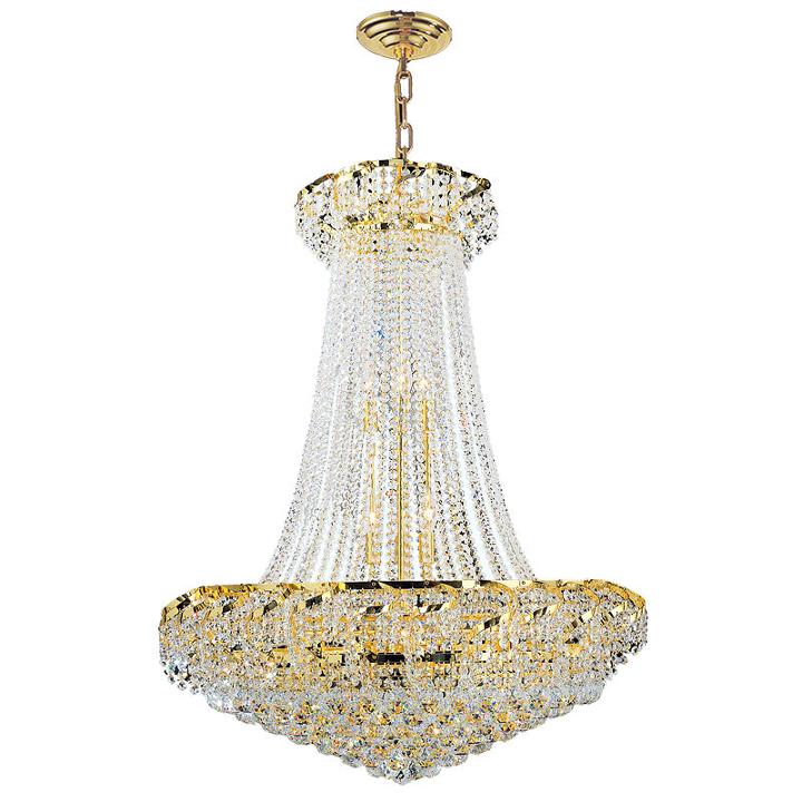Empire Collection 18 Light Large Round Crystal Chandelier
