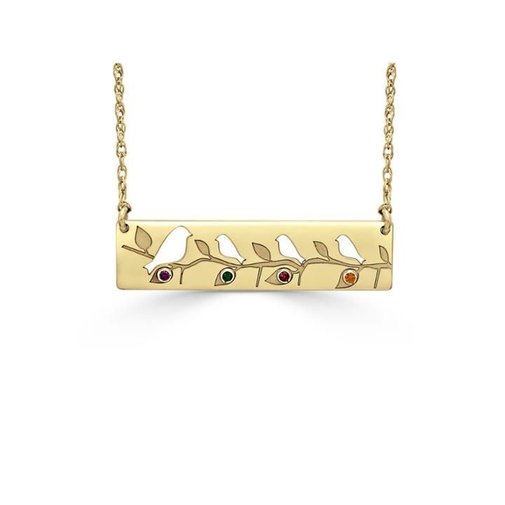 Womens Multi Color Multi Stone 24k Gold Over Silver Pendant Necklace