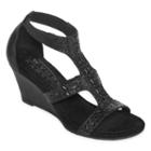 New York Transit Nature's Way Womens Wedge Sandals