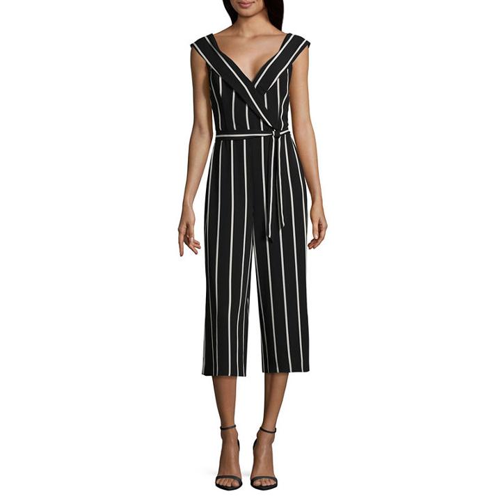 By & By Short Sleeve Jumpsuit-juniors