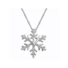 Hallmark Diamonds Womens 1/10 Ct. T.w. White Diamond Pendant Necklace