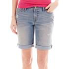 Stylus&trade; Denim Bermuda Shorts