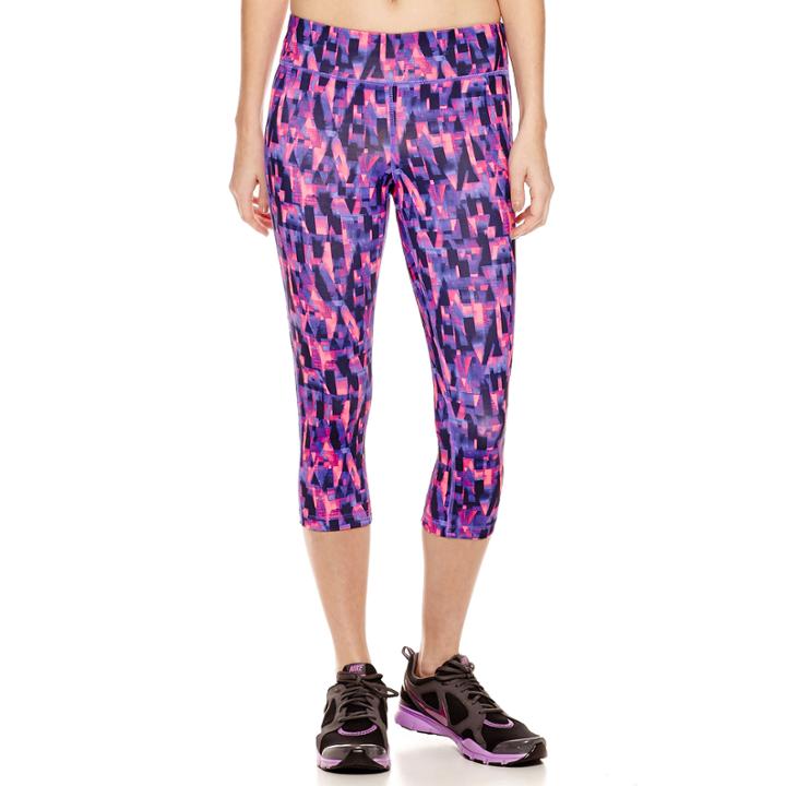 Xersion&trade; Quick-dri Printed Performance Capris