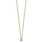 Womens 2-pack 3/8 Ct. T.w. White Moissanite Round Pendant Necklace Set
