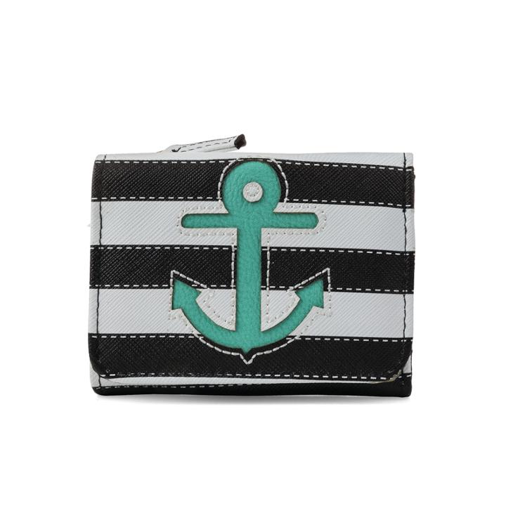 Mundi Anna Trifold Anchors Away Rfid Blocking Wallet