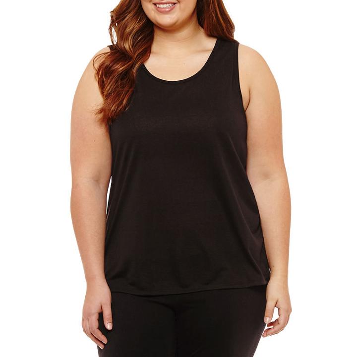 Flirtitude Tank Top-juniors Plus
