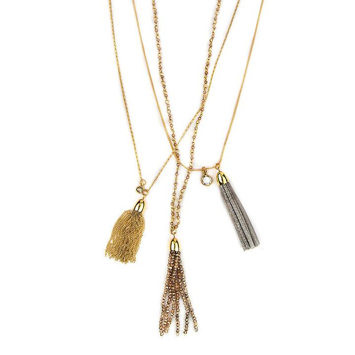 Mixit Womens Clear Round Pendant