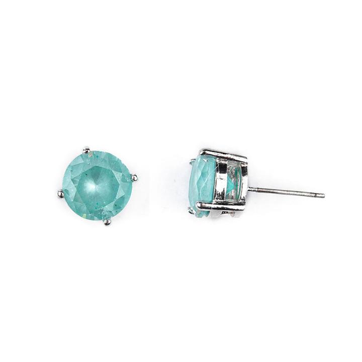 Arizona Green Stud Earrings