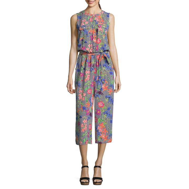 Spense Sleeveless Belted Jumper