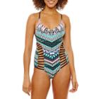 A.n.a Chevron One Piece Swimsuit