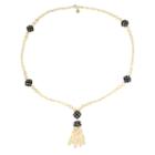 Monet Jewelry Womens Multi Color Simulated Pearls Pendant