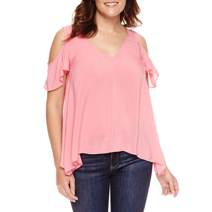 A.n.acold Shoulder Blouse
