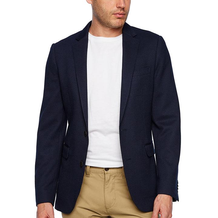 Jf J.ferrar Stretch Knit Slim Fit Sport Coat