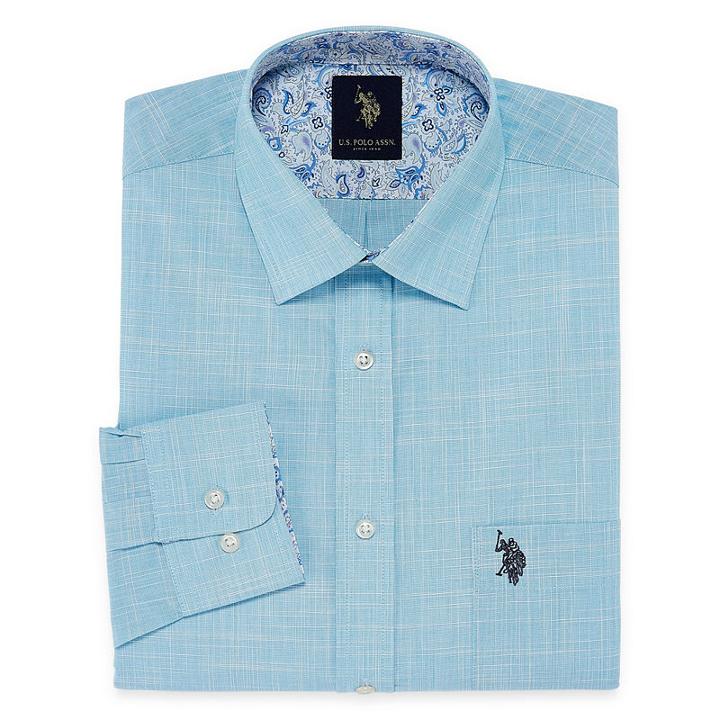 U.s. Polo Assn. Uspa Dress Shirt Long Sleeve Dress Shirt
